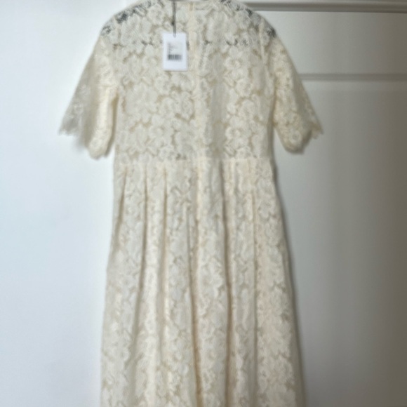 NWT Ganni JEROME LACE dress size 36 - Picture 3 of 12